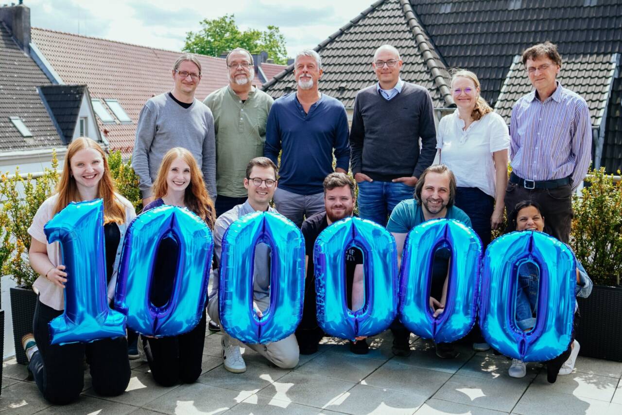 Beitragsbild für: Mehr als 100.000-Dokumentationen im Touchpoint Tracker